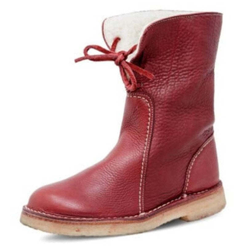 Bradford Leather Waterproof Winter Snow Boots