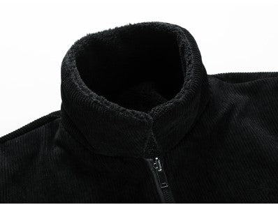 Bomber Jacket With Wool Lining