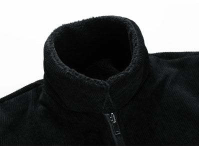 Bomber Jacket With Wool Lining