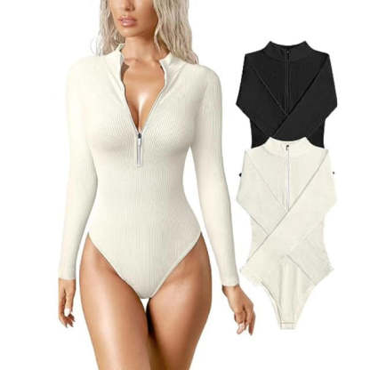 Sleek Long Sleeve Swimwear