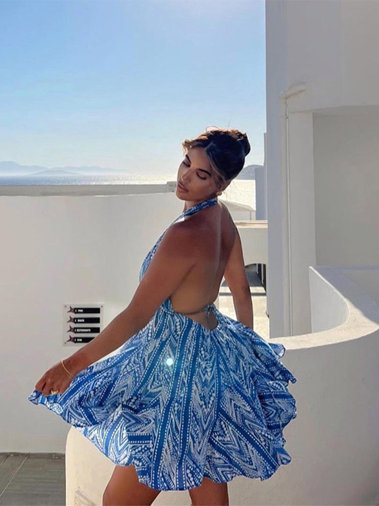  Flared Skirt Sundress