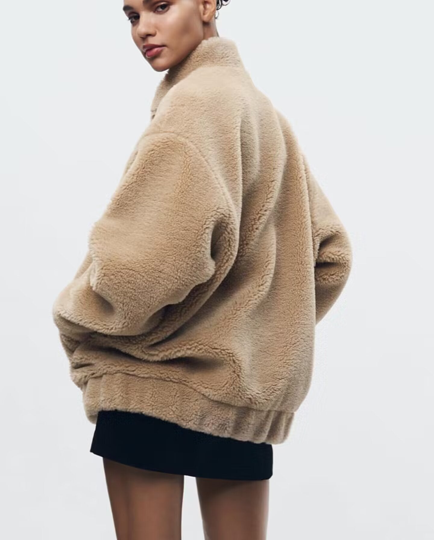 Soft OverSized Teddy Bear Fleece Jacket