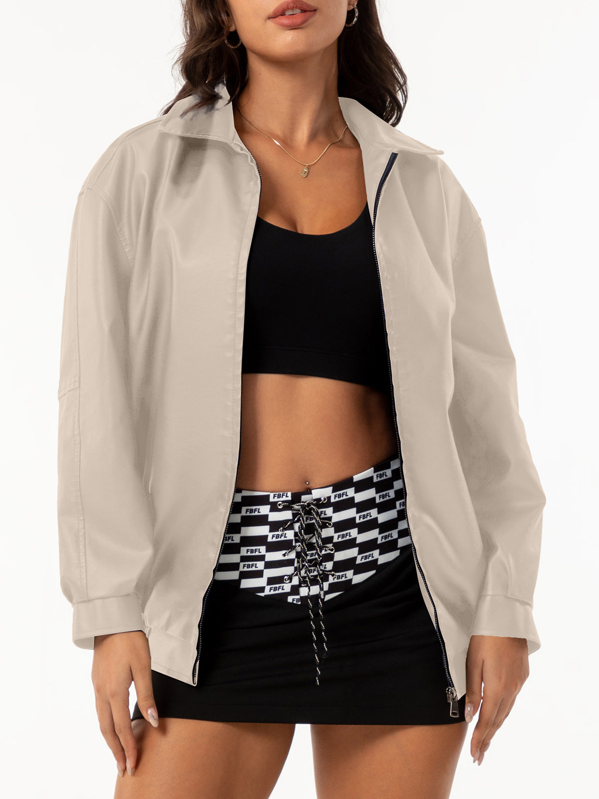 Vegan Leather Jacket