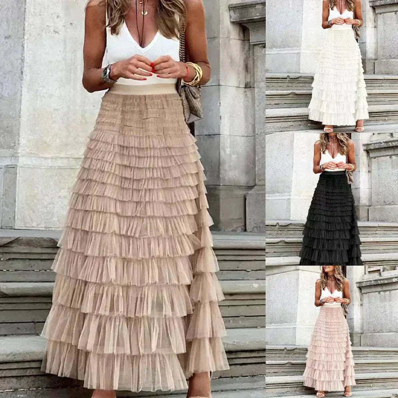 Elegant Tulle Skirt