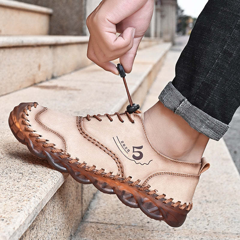 Orthopedic Shoes For Men Leather Casual Loafers
