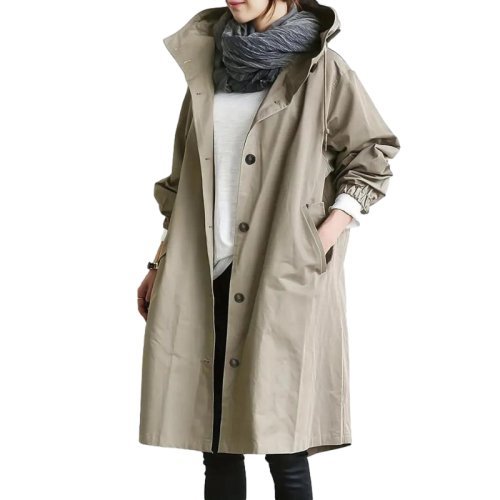 Stylish Windbreaker Trenchcoat