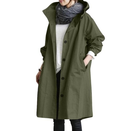 Stylish Windbreaker Trenchcoat