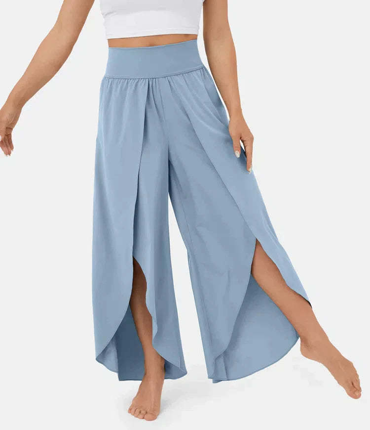 Split Leg Palazzo Pants