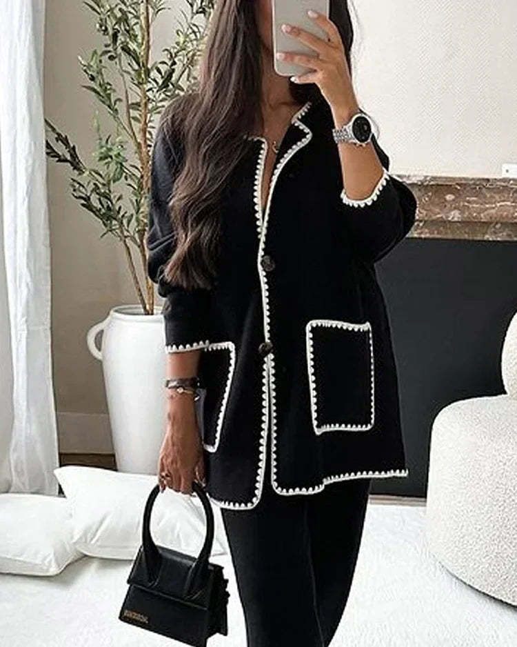 Cardigan Buttoned Jacket for Women