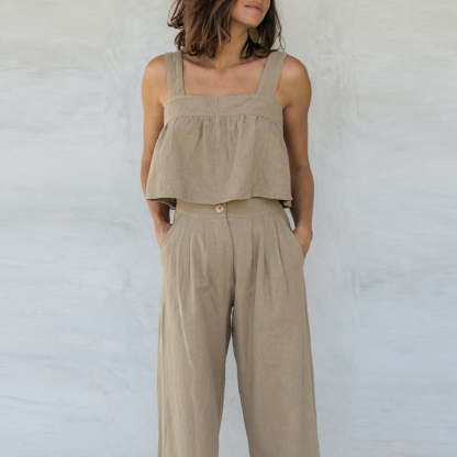Two Piece Linen Set