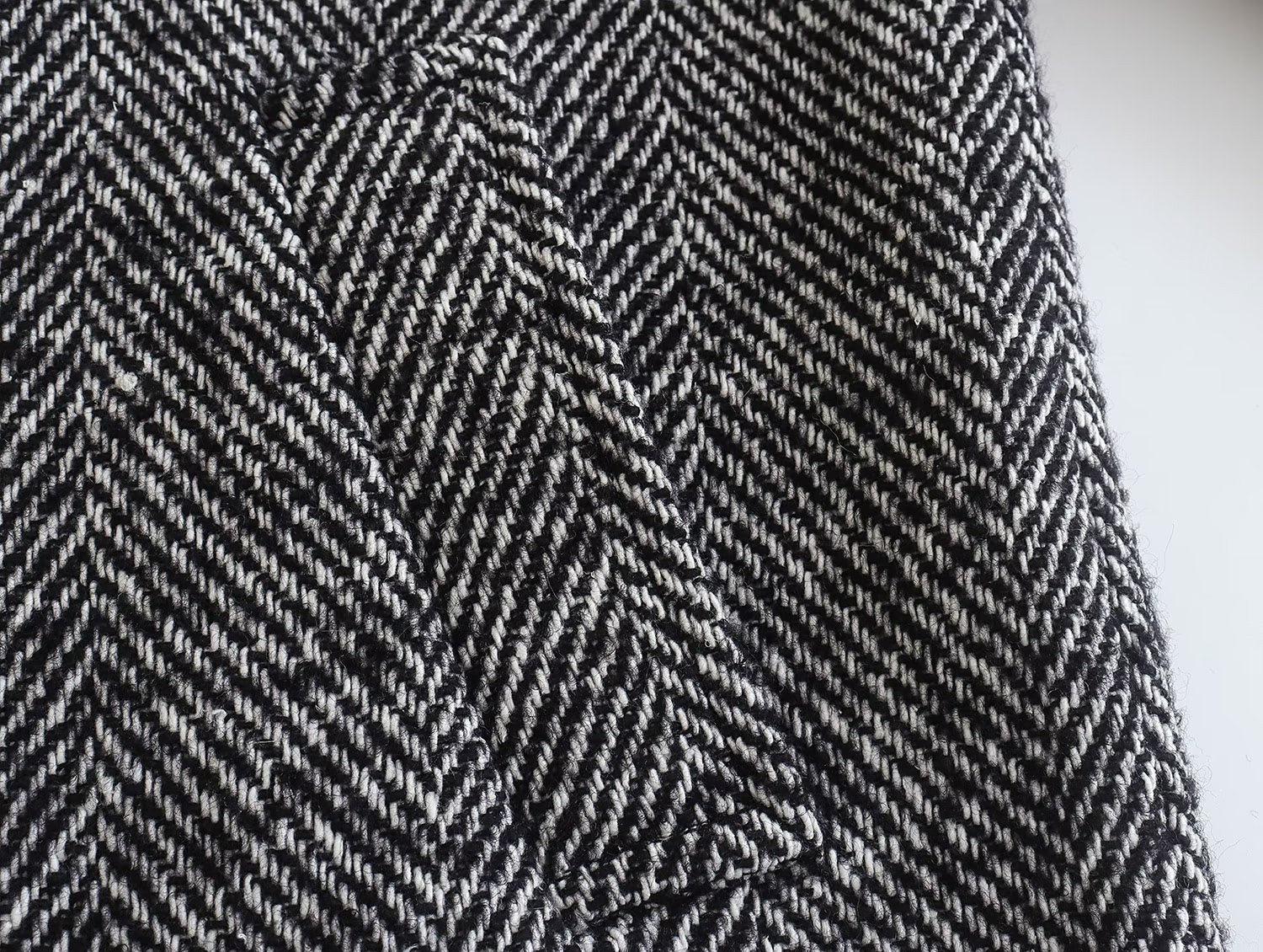 Women's Herringne Pattern Overcoat