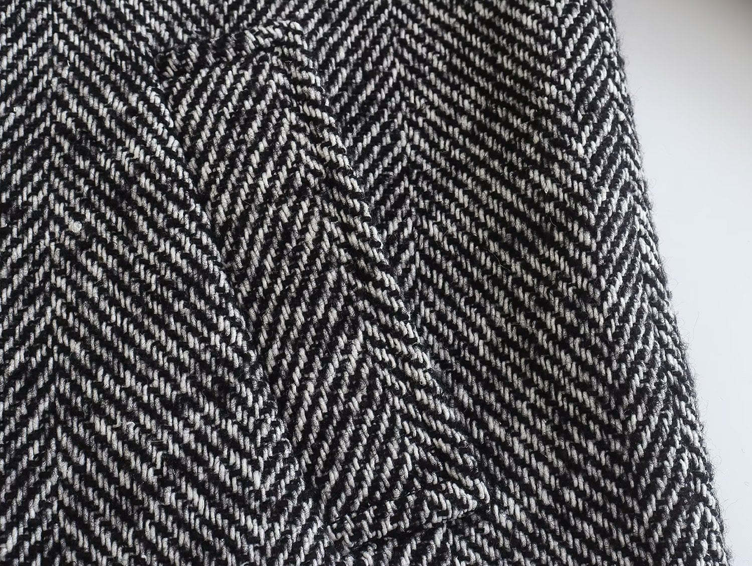 Women's Herringne Pattern Overcoat