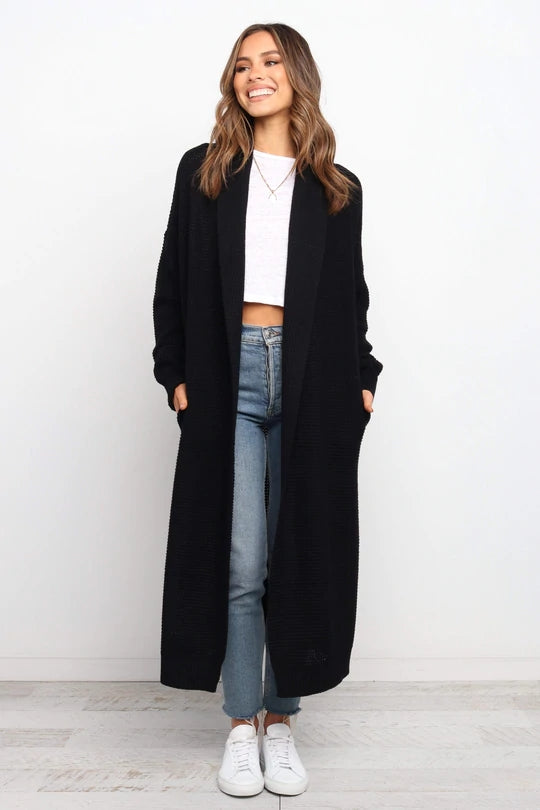 Longline Knit Cardigan