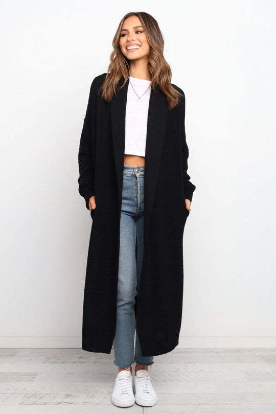 Longline Knit Cardigan