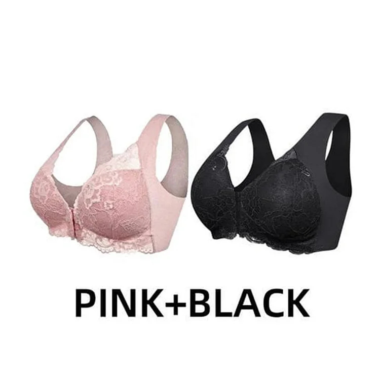 Front Closure 5D Shaping Push Up Bra – Seamless, Beauty Back, Comfy