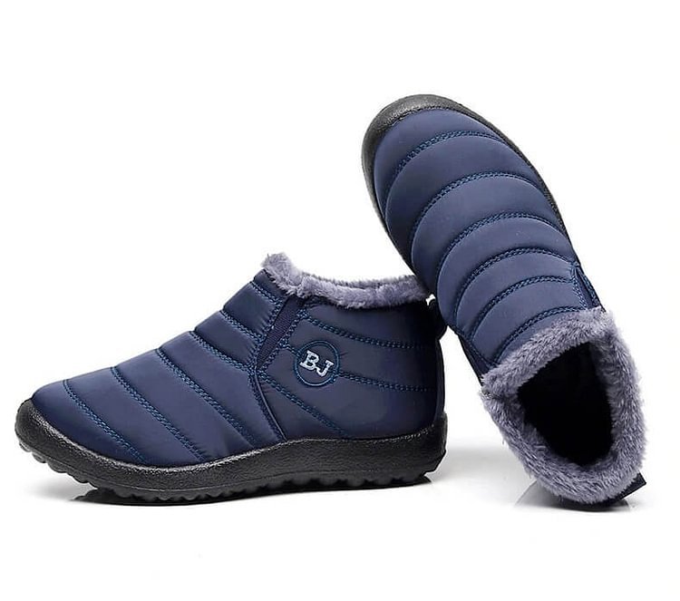 Winter Snow Boots For Women & Men - Warm Ankle Boots Slip On