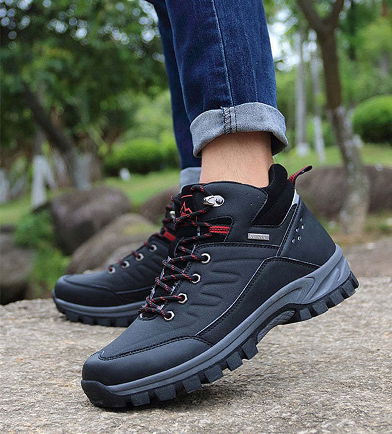 Men Waterproof Orthopedic Shoes Anti-shock Winter Boots