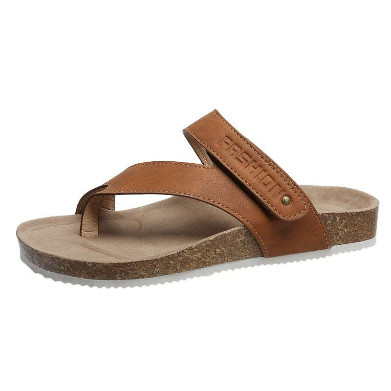 Orthopedic Sandals Women Summer Cut Out Open Toe Flip Flops