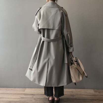 Breasted Trench Coat