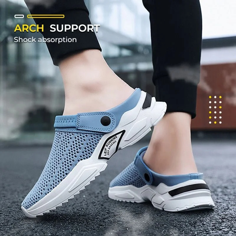 Men Orthopedic Hollow-out Summer Sandals
