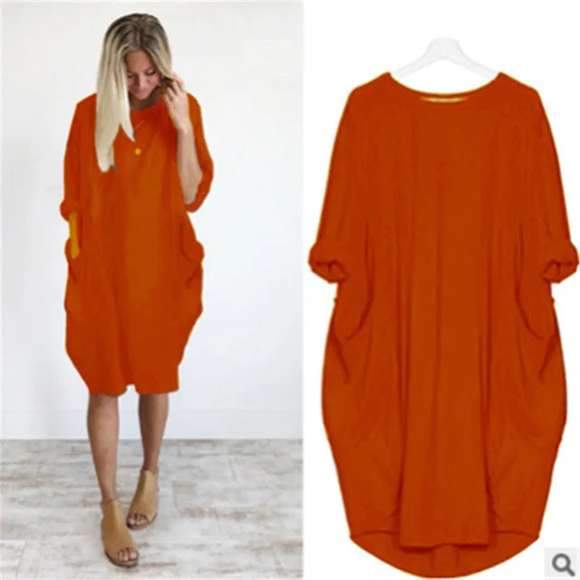 Graceful Pocket Dress