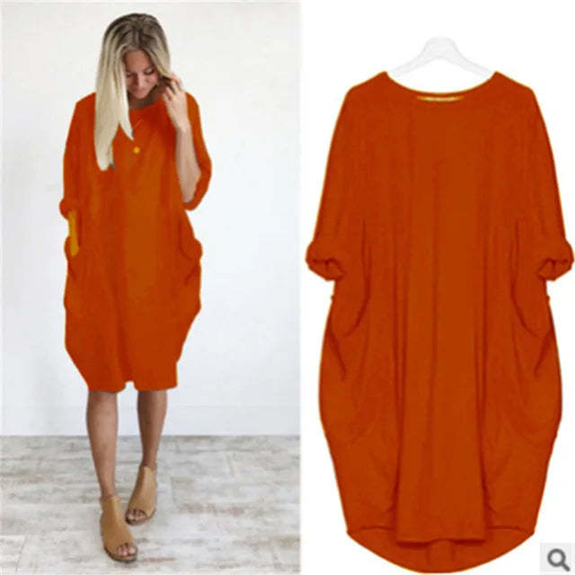 Graceful Pocket Dress