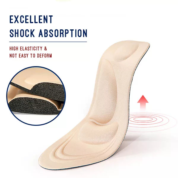4D Orthopedic Memory Foam Insoles