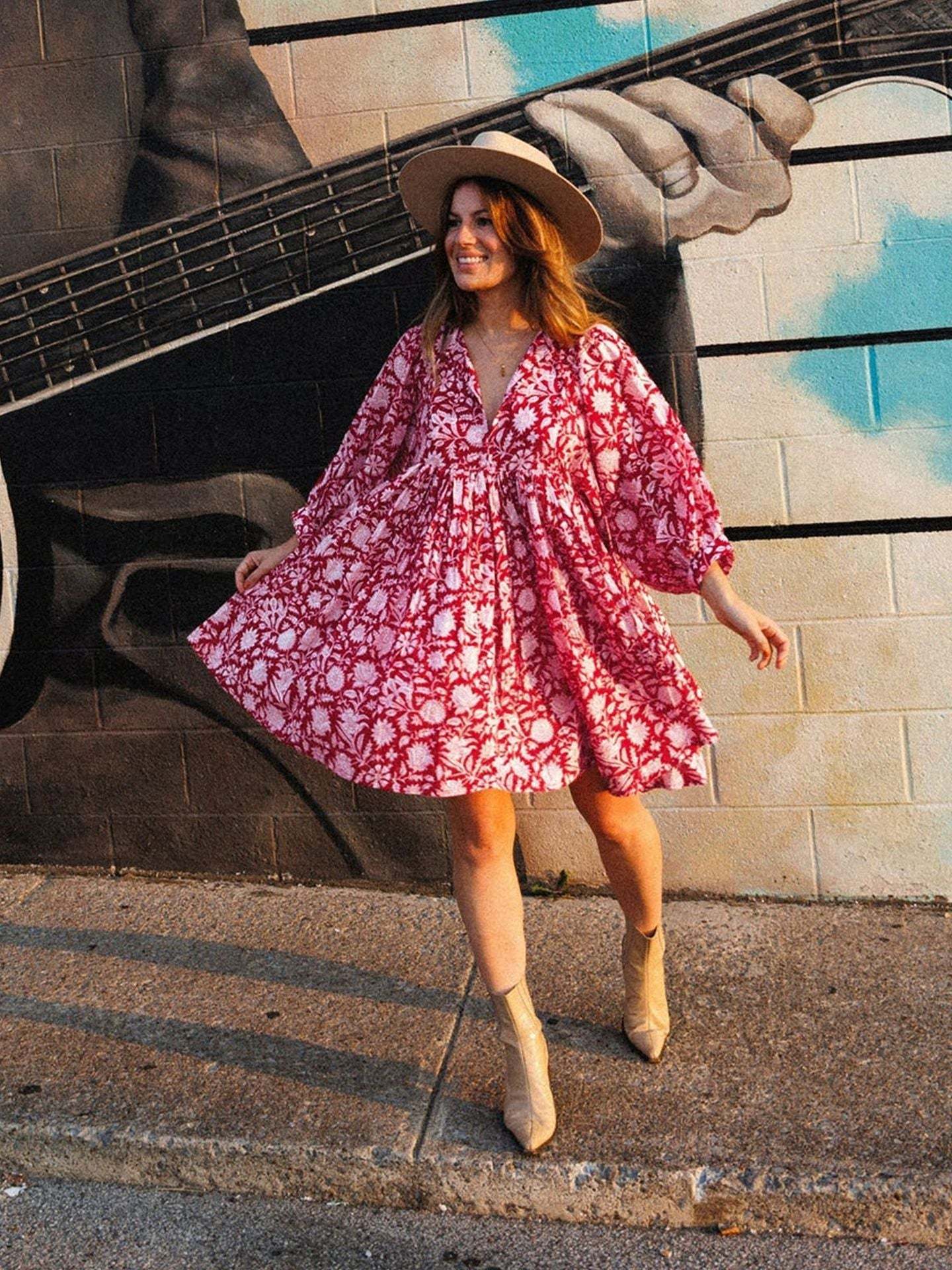 Hemian Mini Dress
