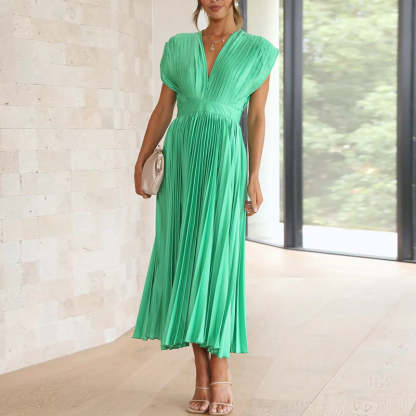 Pleated Summer Dress