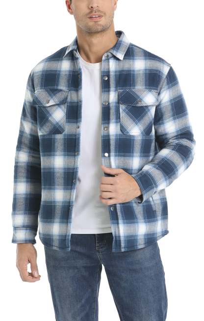  Double Lined Flannel Jacket