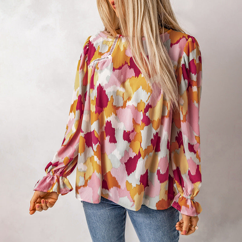 Abstract Printed Shirt
