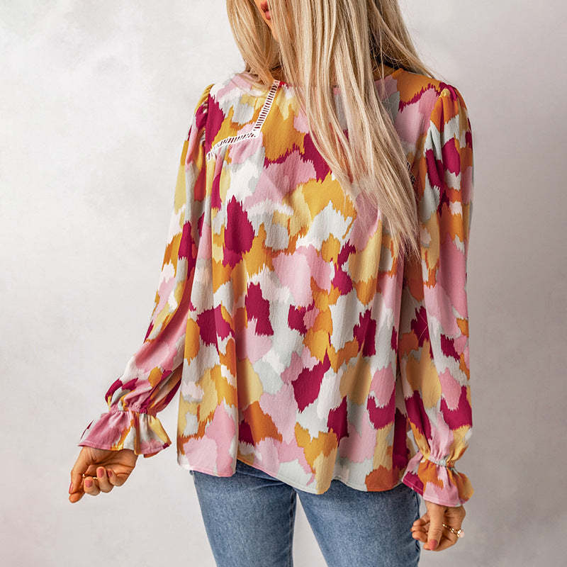 Abstract Printed Shirt