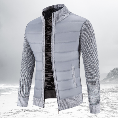  Padded Zip Sweater
