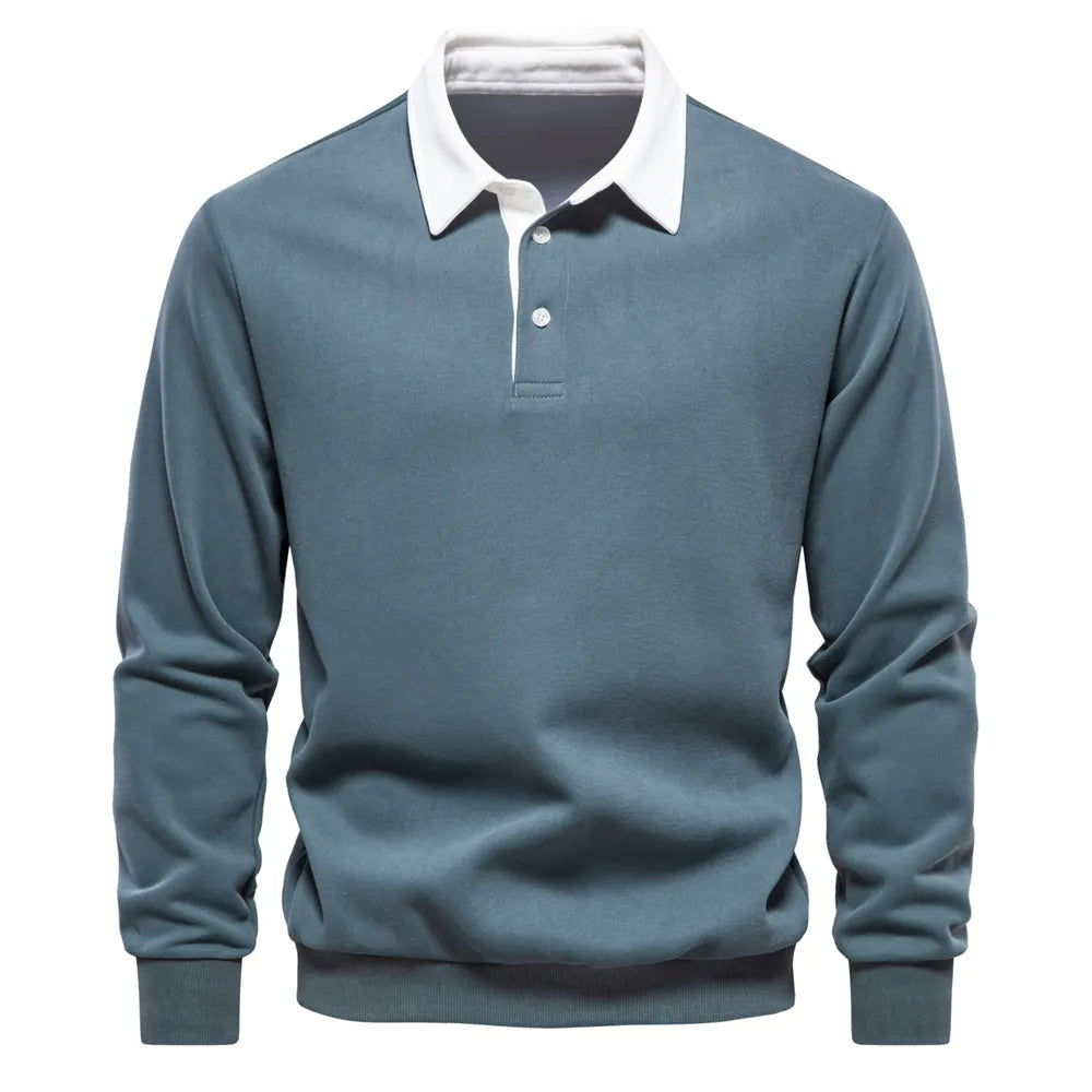 Men's Long-Sleeve Rugby Shirt