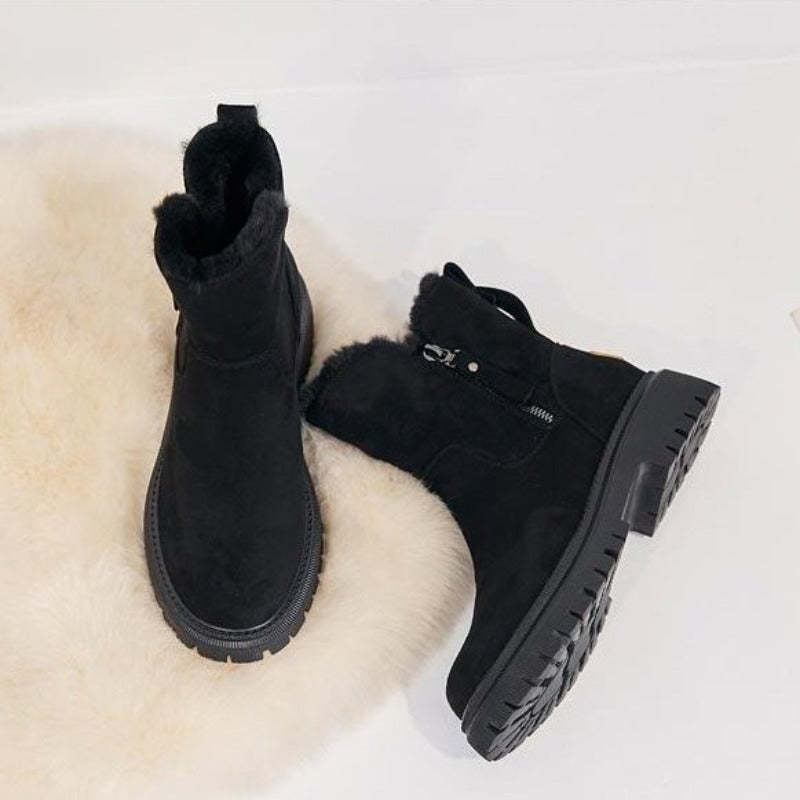 Orthopedic Snow Boots Women Warm Ankle Shoes