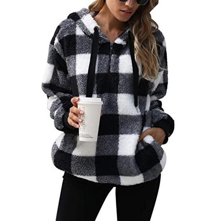 Women's Cozy Zip-up Sweater