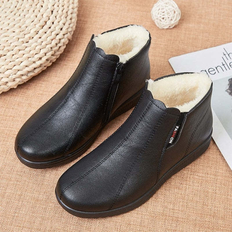 Orthopedic Women Ankle Boots Arch Support Waterproof Warm AntiSlip