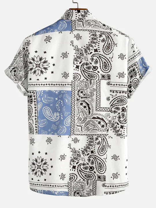  Print Button Up Shirt