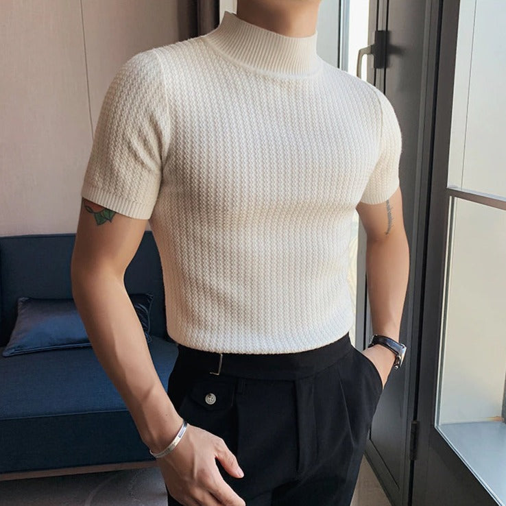  Slim Fit Extended Neck T-Shirt