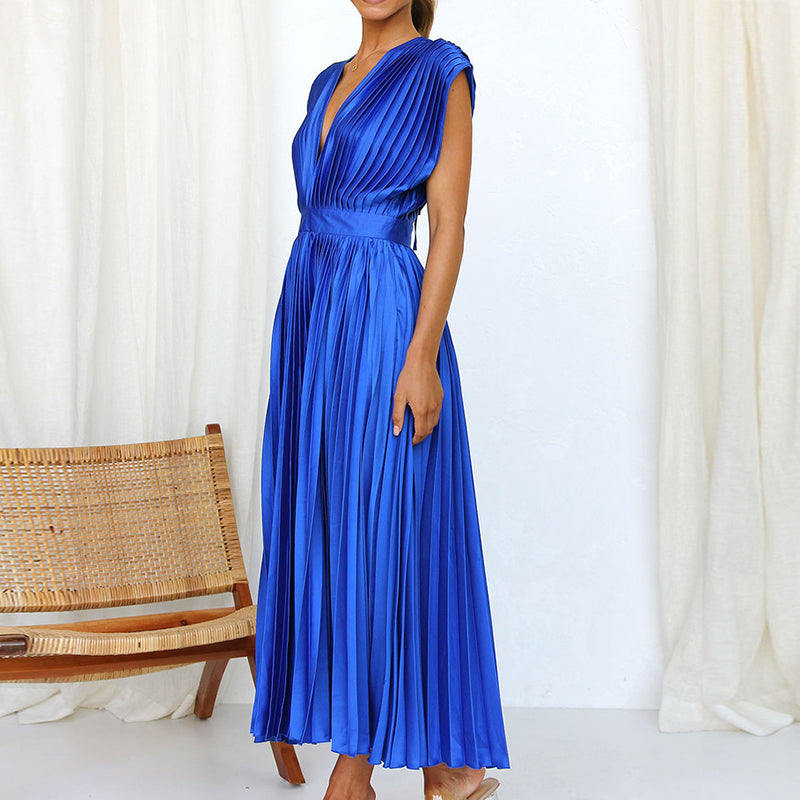 Pleated Summer Dress