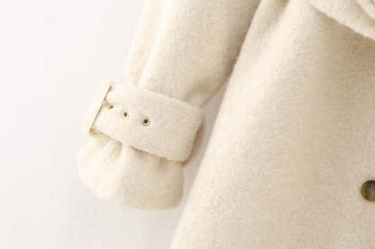 Vegan Wool Blend Coat