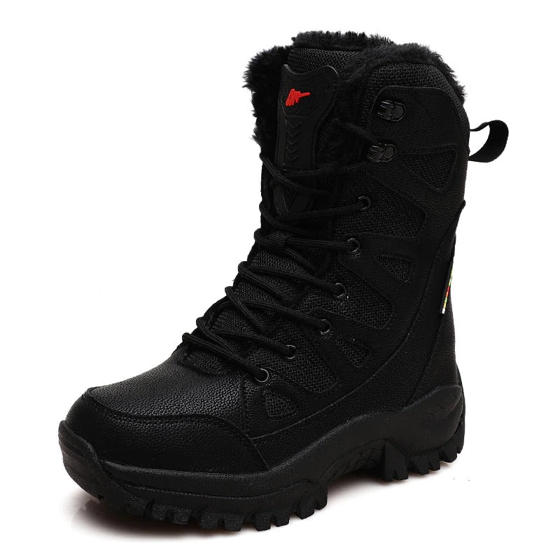 Women Snow Boots Fur Lined Orthopedic Shoes