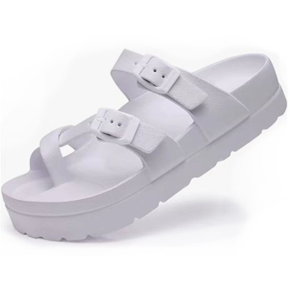 Women's Platform Clogs with Arch Support Adjustable Beach Sandals