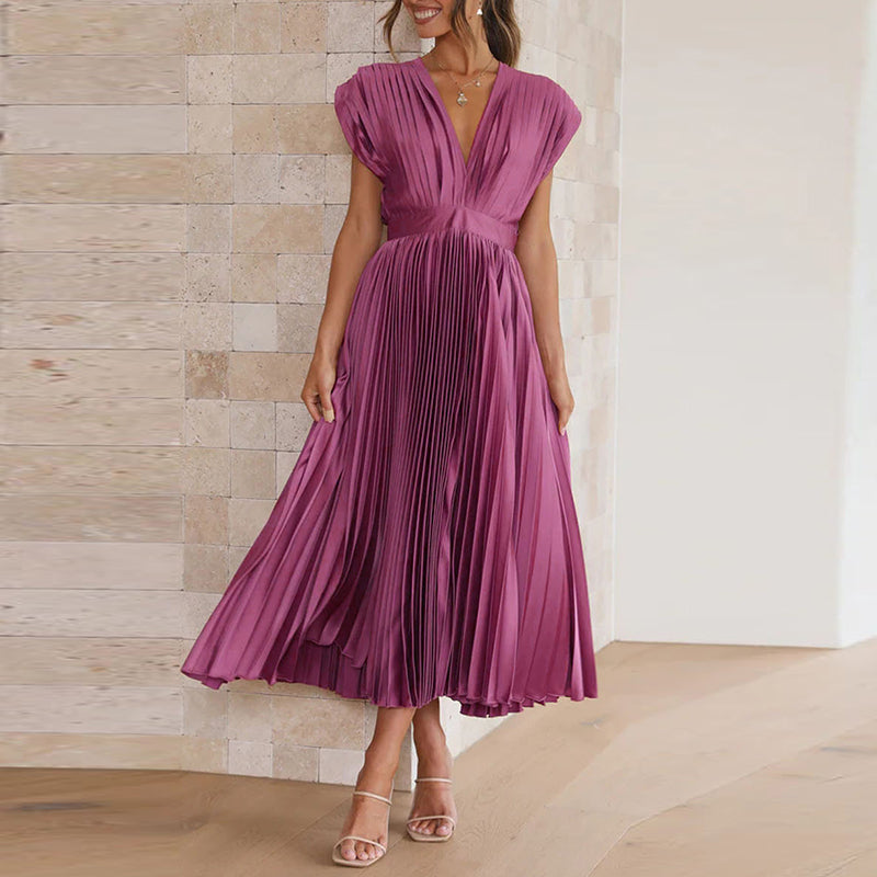 Pleated Summer Dress