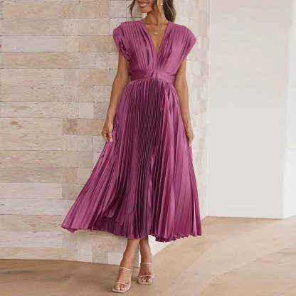 Pleated Summer Dress
