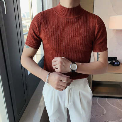  Slim Fit Extended Neck T-Shirt
