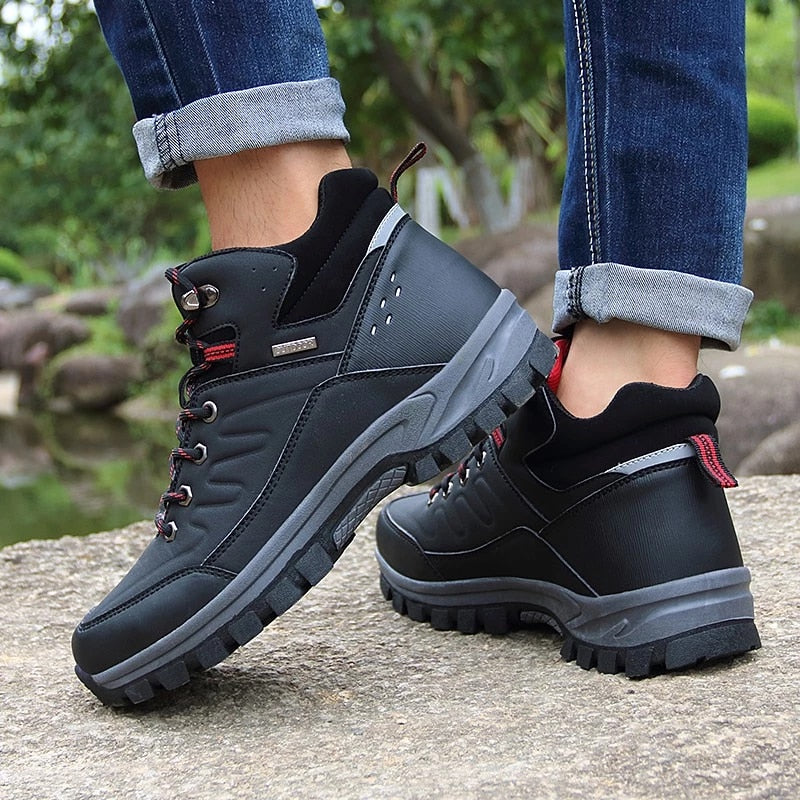 Men Waterproof Orthopedic Shoes Anti-shock Winter Boots