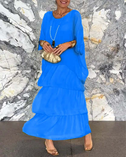 Layered Midi Dress