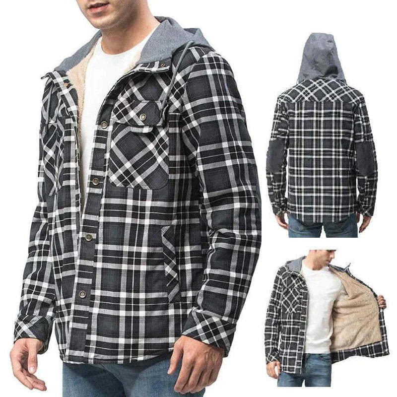 Flannel Fleece Winter Jacket