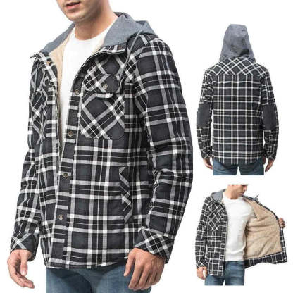 Flannel Fleece Winter Jacket